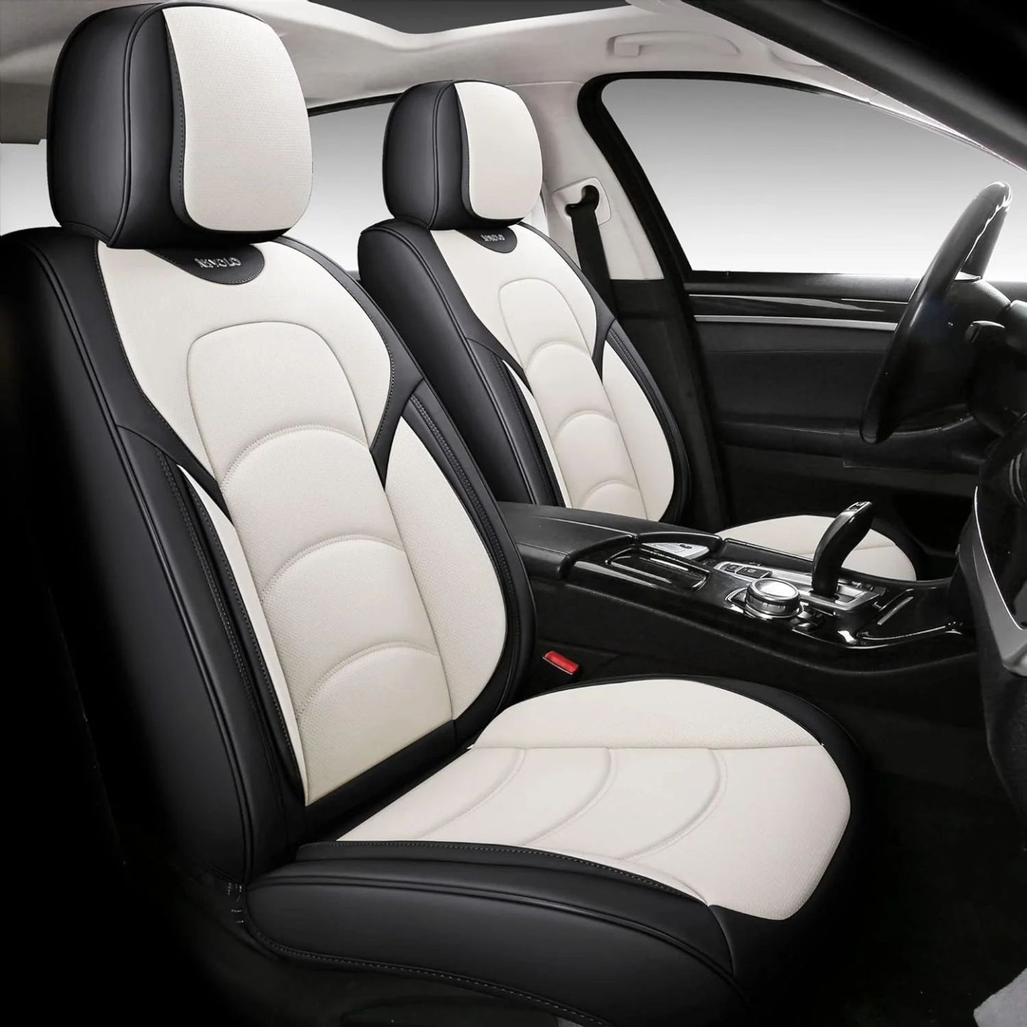 2024 nový luxusní potah autosedačky, materiál pravá kůže, přizpůsobení podpory (4-5 Automobilové sedačky)
