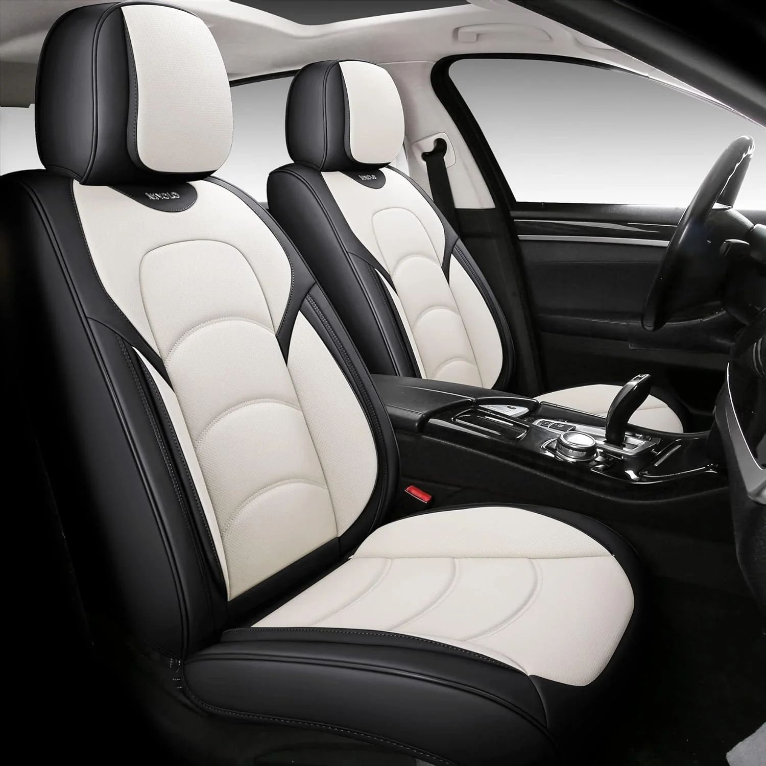 2024 nový luxusní potah autosedačky, materiál pravá kůže, přizpůsobení podpory (4-5 Automobilové sedačky)