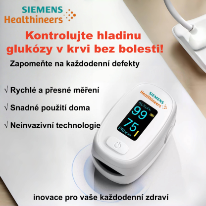 Proč se dál trápit s jehlami, když existuje bezbolestná alternativa? Otestujte si glukózu snadno, rychle a 100% neinvazivně.