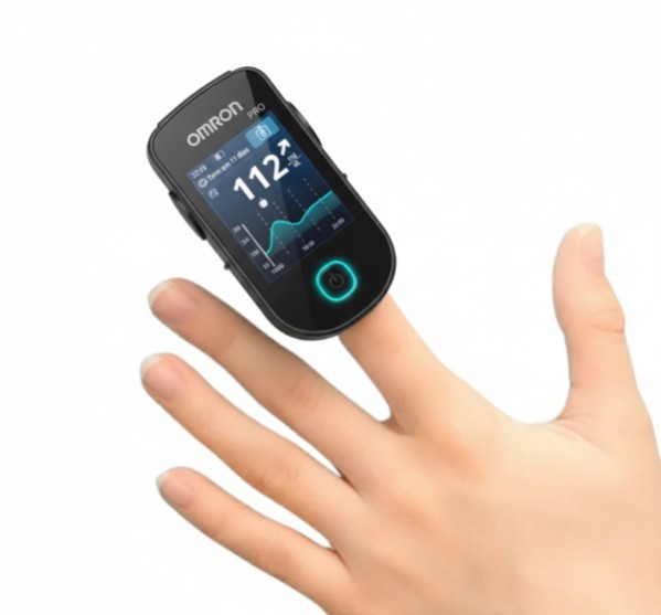 Neinvazivní glukometr Omron 2026 + připojení k mobilnímu telefonu