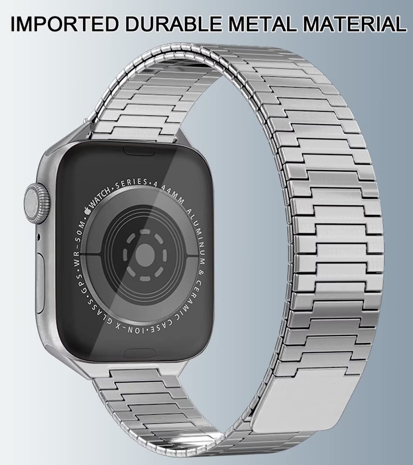 🔥Pásek z bambusu s magnetickou sponou z nerezové oceli pro Apple Watch