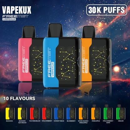 VAPEKUX 30000 Vape – Jednorazowy E-Papieros z Motywem Gwiazd i 30 000 Zaciągnięć