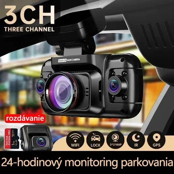 Zcela nový originální 360° Smart Driving Recorder