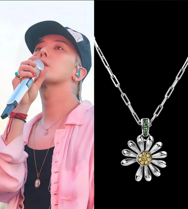 Přívěsek Jacob & Co. x PEACEMINUSONE se žlutým diamantem a dlážděním (limitovaná edice)