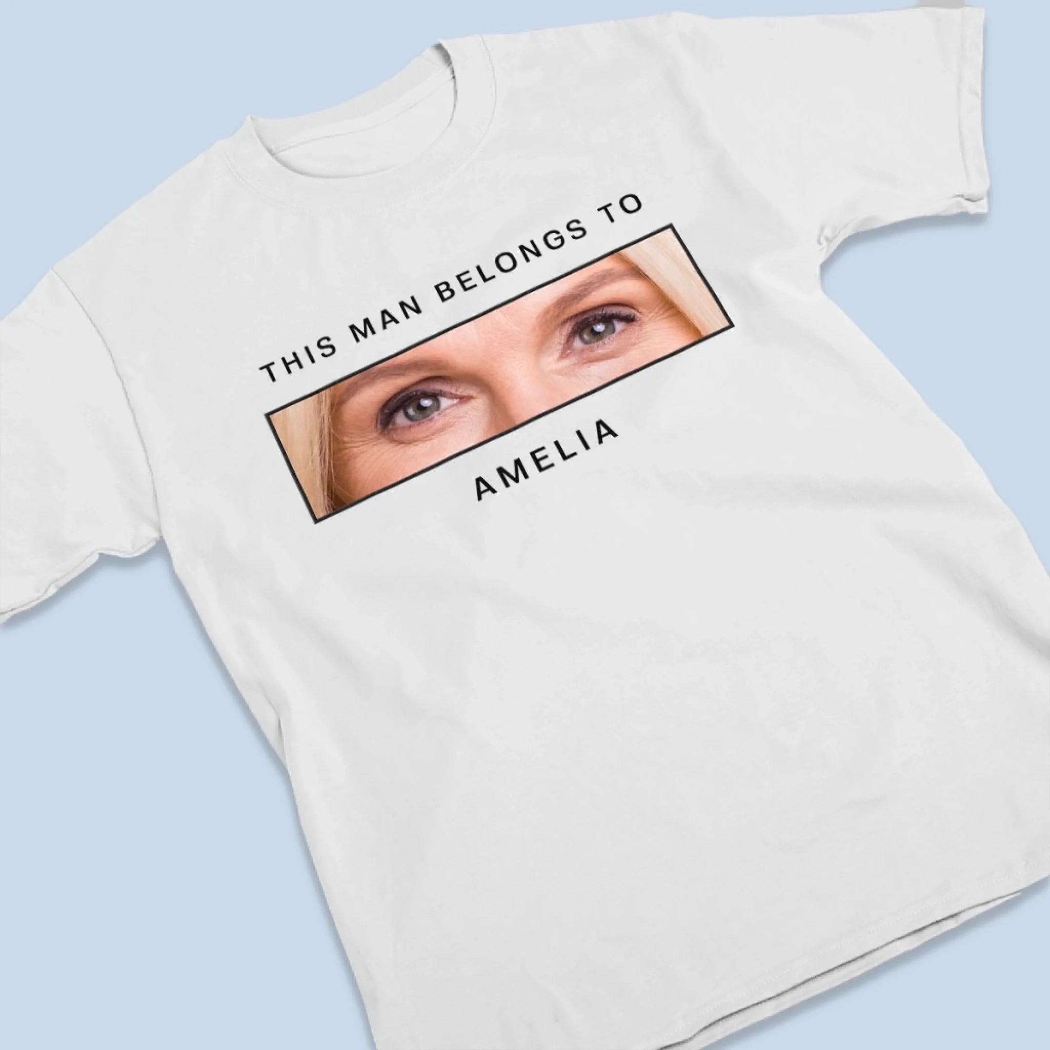  Photo Taken By My Queen - Couple  Custom Unisex T-shirt, Premium T-shirt, Hoodie - Gift For Husband Wife, Anniversary