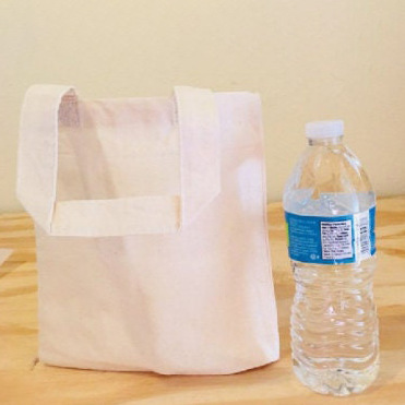 Space Theme Birthday Party Small Canvas Tote Bag Astronaut Pattern Party Favor Bags