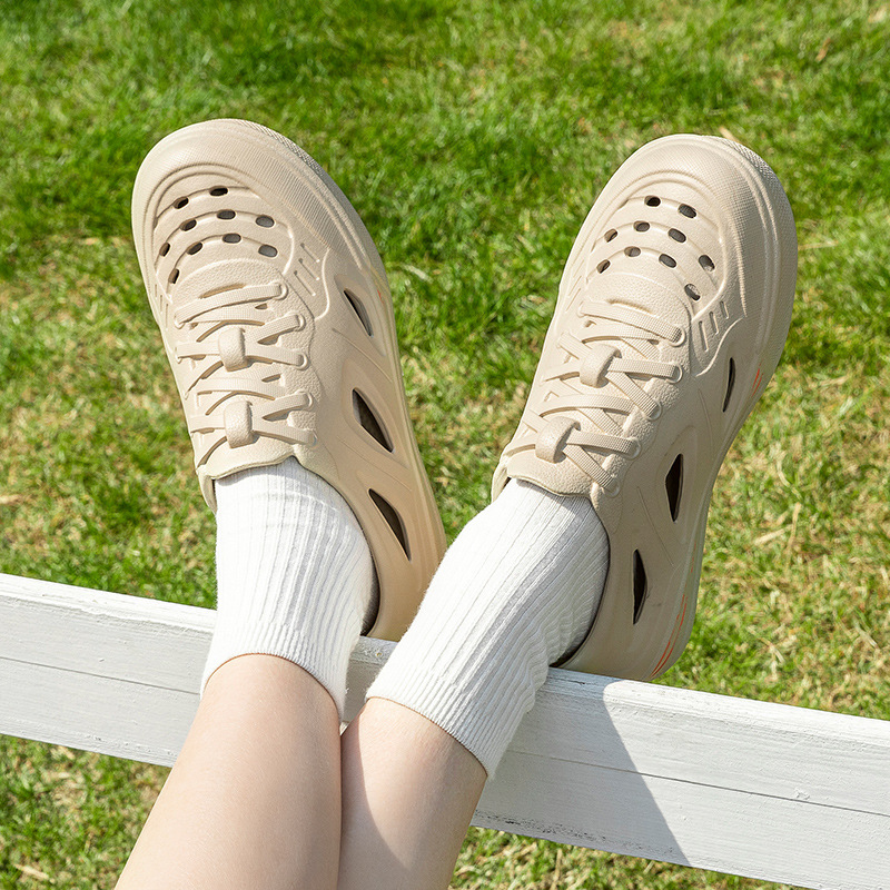 Men's soft sole breathable running shoes-Color Green - Size US 10.5/UK 9.5/EU 44