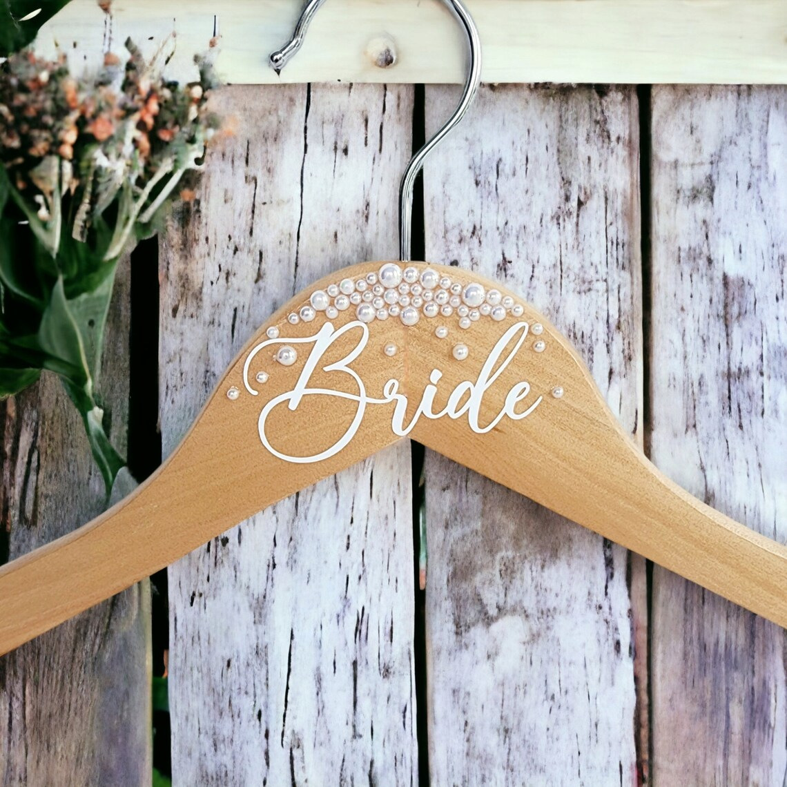 bride imprinted pearl hangers wedding festival bridal wedding props decoration bachelorette party