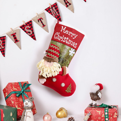 Christmas Stockings Personalized Name Christmas Gift Decoration