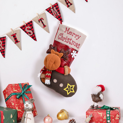 Christmas Stockings Personalized Name Christmas Gift Decoration