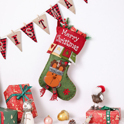 Christmas Stockings Personalized Name Christmas Gift Decoration