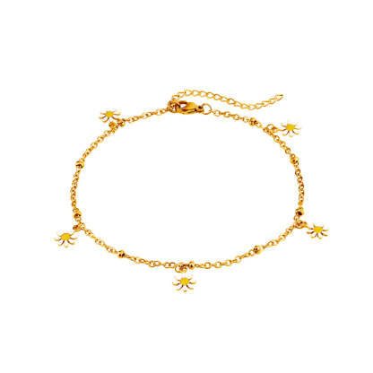 Sunflower anklet series