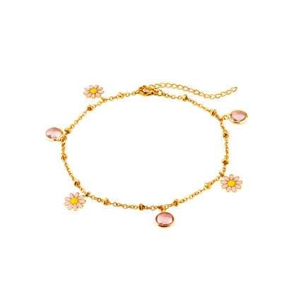 Sunflower anklet series