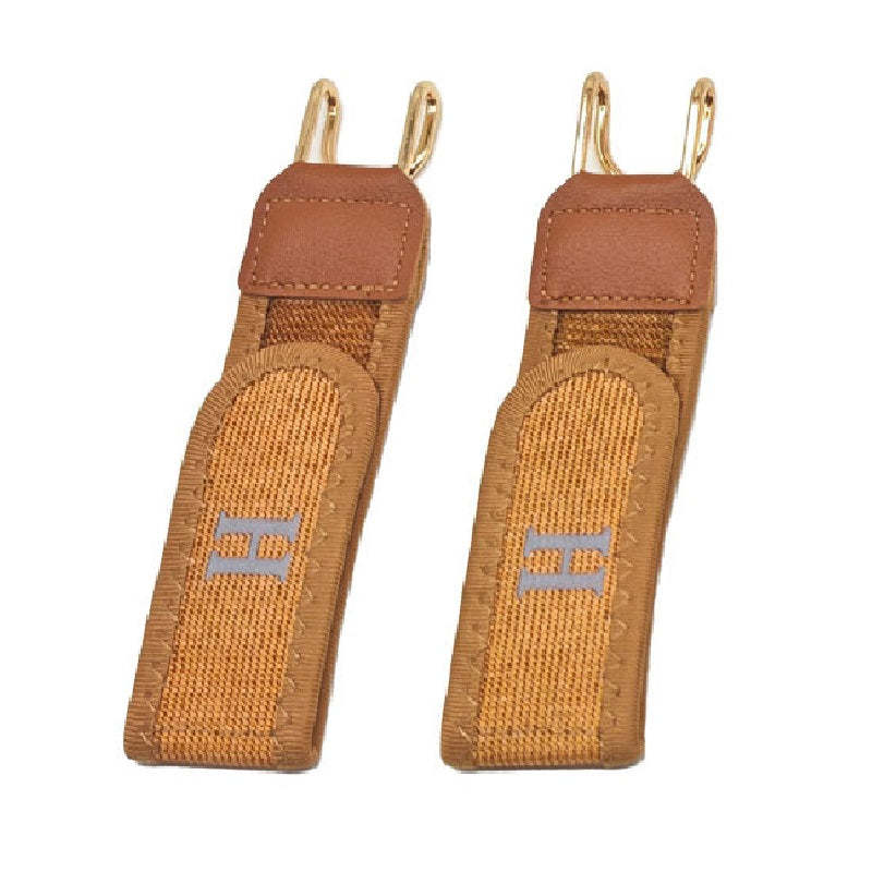 2Pcs Metal Hook Tactical Elastic Belt