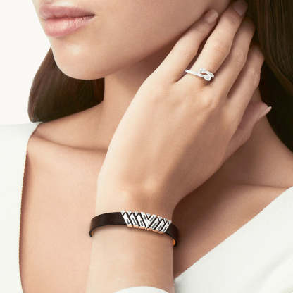 Christmas Gift Men's Bracelet With Diamond Charms for Dad