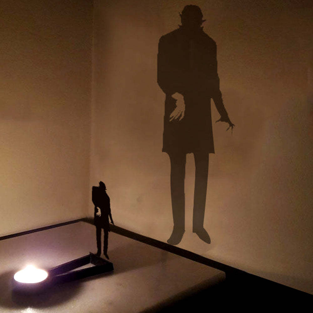 Halloween Metal Candle Holder Decorative Pumpkin Skull Design