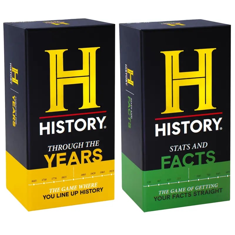 Christmas gift 👨‍👩‍👧‍👦HISTORY Channel: Through The Years - A Timeline Trivia Game for Teens & Adults! 🏆