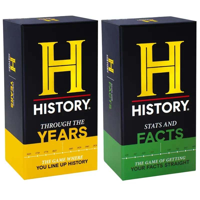 Christmas gift 👨‍👩‍👧‍👦HISTORY Channel: Through The Years - A Timeline Trivia Game for Teens & Adults! 🏆