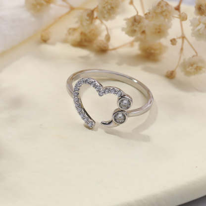 Mother's Day Gift Never Give Up No Matter What Semicolon Ring-Engravingift