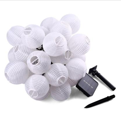 Halloween Pumpkin String Lights Foldable 3D Lanterns Battery Operated