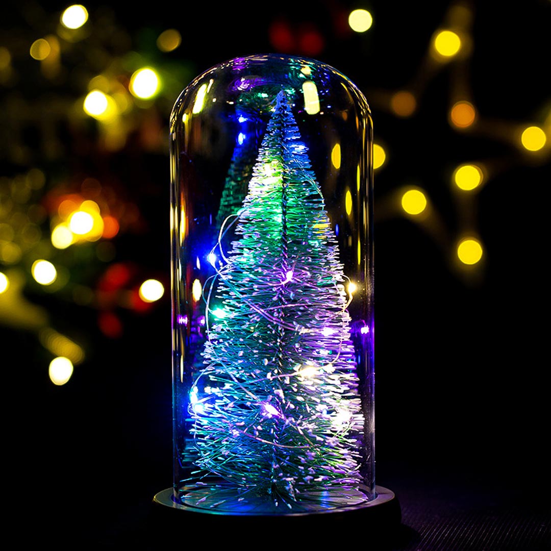 Christmas Gift Christmas Tree Led Light - HANDMADE-Engravingift