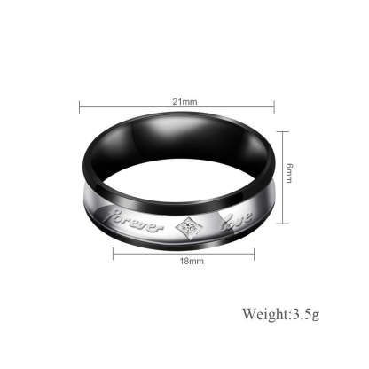 Mother'sDay Gift Mother'sDay gift Melody Forever Love Couple Diamond Ring-Engravingift