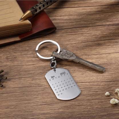 Mother's Day Gift Anniversary date ideas Couple Keychain Customized Photo Funny Heart Matching Keyring-Engravingift