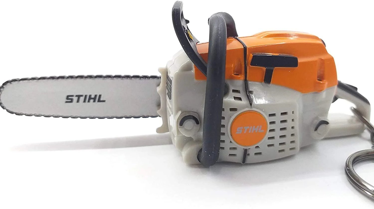 STIHL 0420 960 0003 Chainsaw Keyring with Realistic Battery Operated Sound Novelty