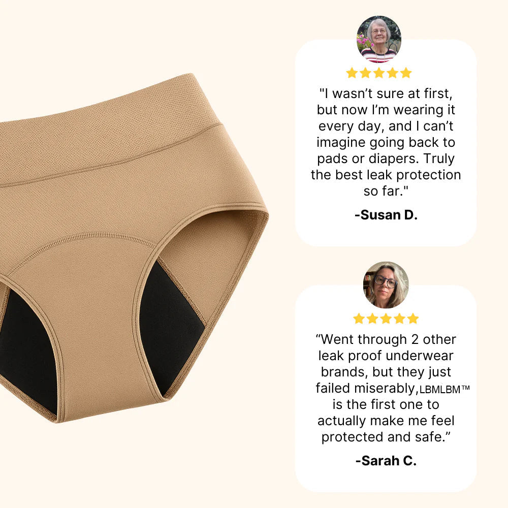 Medical-Grade Leak-Proof Underwear Finally Stay Dry, Odor-Free, and Confident All Day