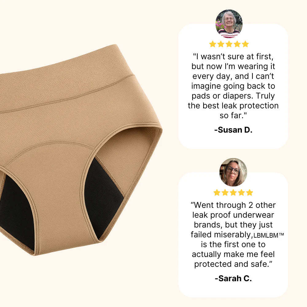 Medical-Grade Leak-Proof Underwear Finally Stay Dry, Odor-Free, and Confident All Day