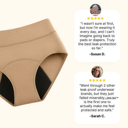 Medical-Grade Leak-Proof Underwear Finally Stay Dry, Odor-Free, and Confident All Day
