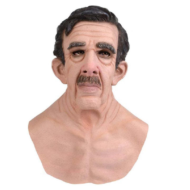Realistic Halloween Latex Mask for Adults – Lightweight & Breathable