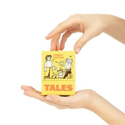 TALES Family Edition – 150 Conversation Cards for Family Dinners & Game Nights Fun Prompts for Kids. Teens & Adults