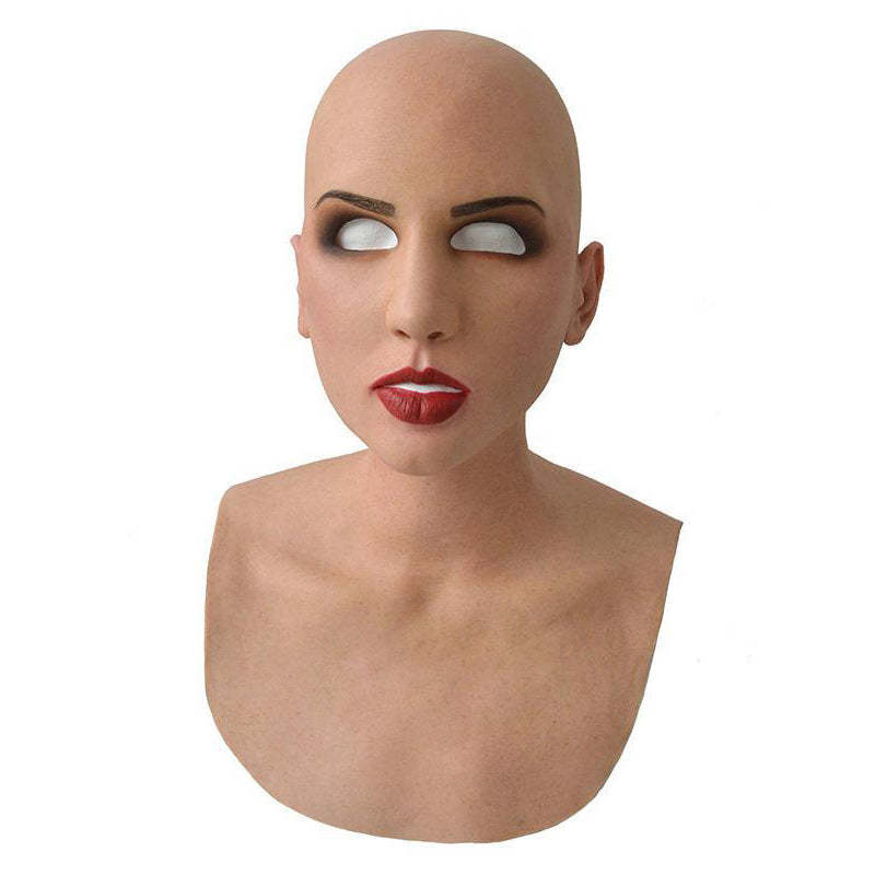Realistic Halloween Latex Mask for Adults – Lightweight & Breathable