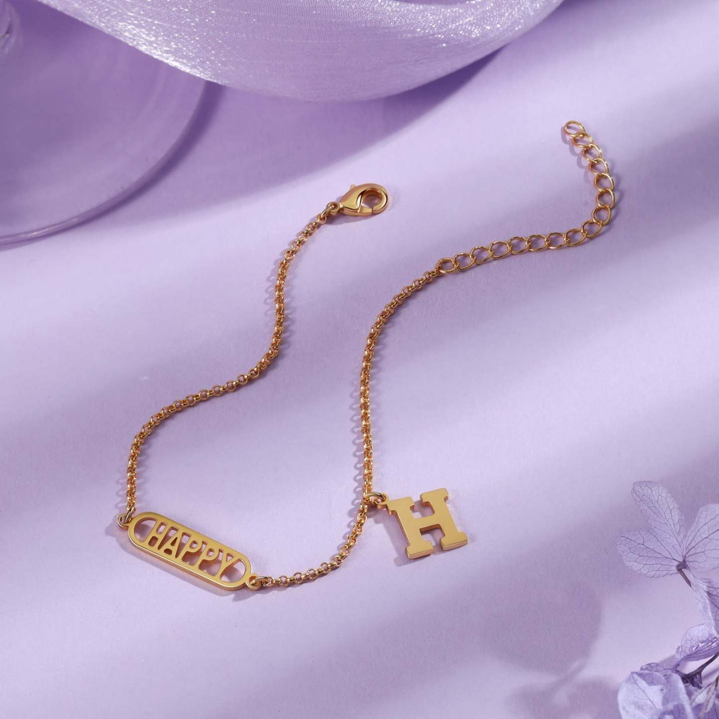 Mother's Day Personalized Name Anklet Custom Ankle Bracelet Gifts For Her-Engravingift