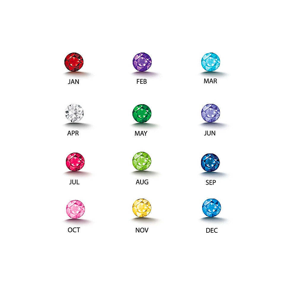 Christmas Gift Forever In A Mother's Heart Personalized Birthstone Bracelet