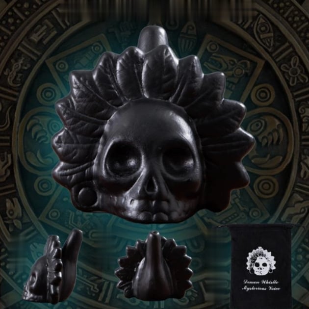 Loud Aztec Ghost Whistle — Bone-Chilling Halloween Scream Sound