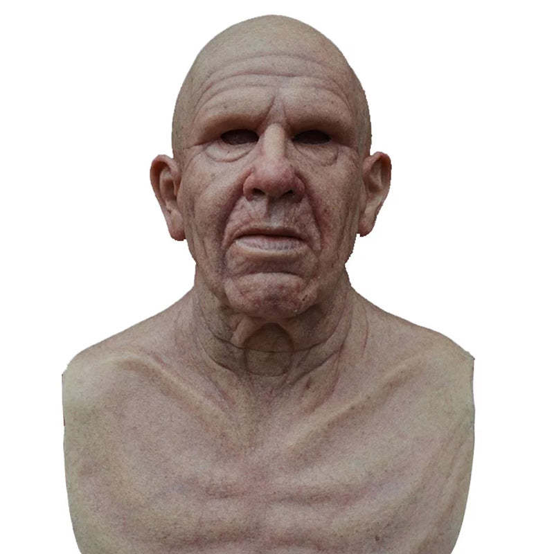 Realistic Halloween Latex Mask for Adults – Lightweight & Breathable