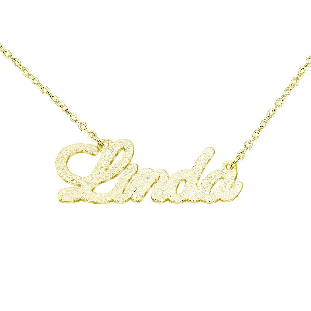 Christmas Gift Sparkling Diamond Personalized Name Necklace