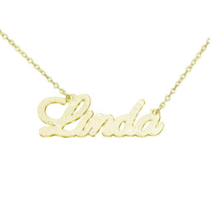 Christmas Gift Sparkling Diamond Personalized Name Necklace