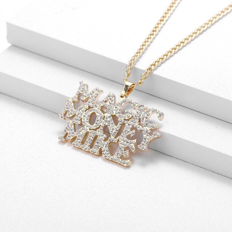 Mother's Day Gift Sparkling Multi Name Necklace-Engravingift