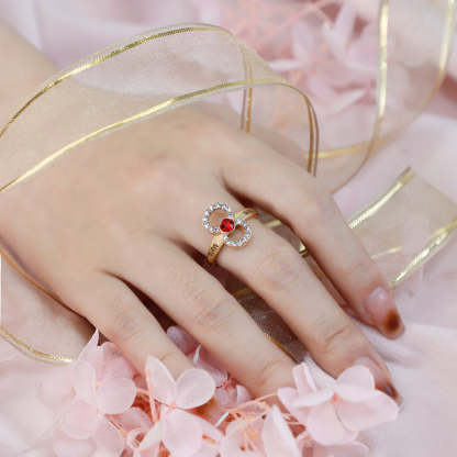 Mother's Day Gift Infinity Love Mom Symbol Ring-Engravingift