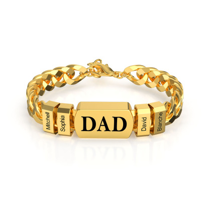 Cuban Chain Bracelet Father's Day Mother's Day Gift