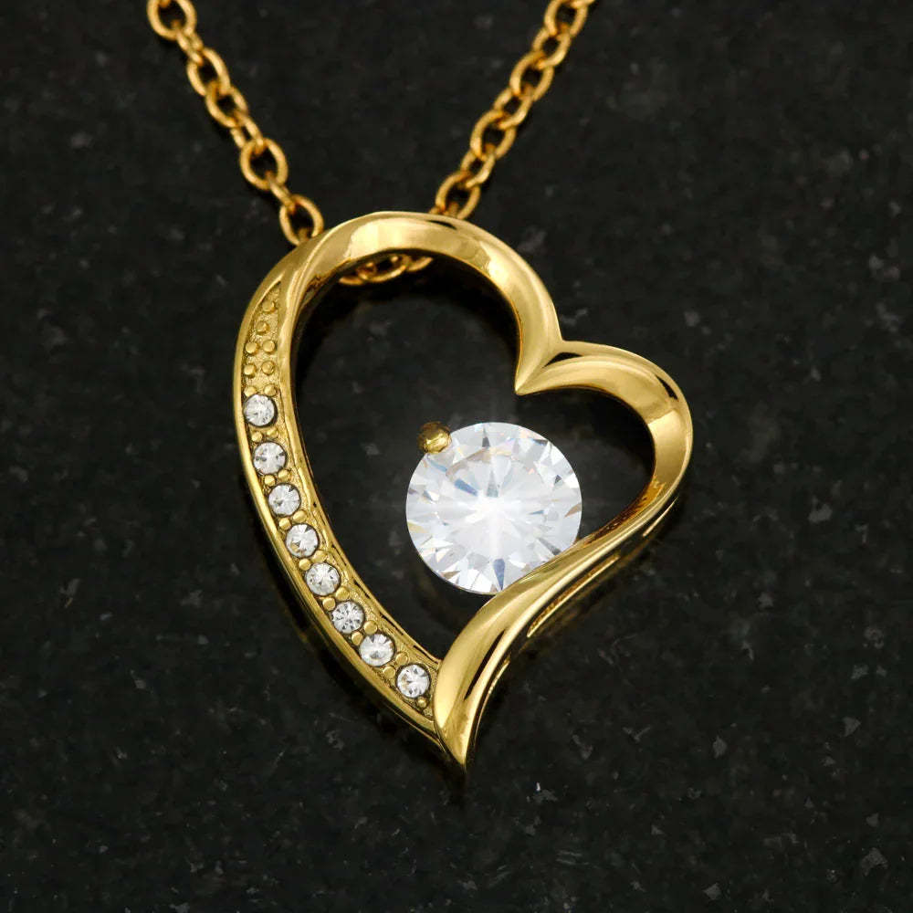 Mother's Day Gift To My Mom S925 Heart Necklace "I love you from the bottom of my heart" Emotional Gifts For Mother-Engravingift