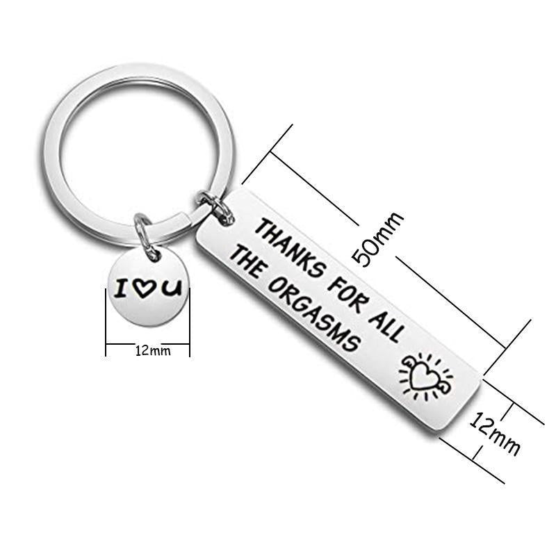 Mother's Day Day Gift Funny keychain for couples - Perfect Gift-Engravingift