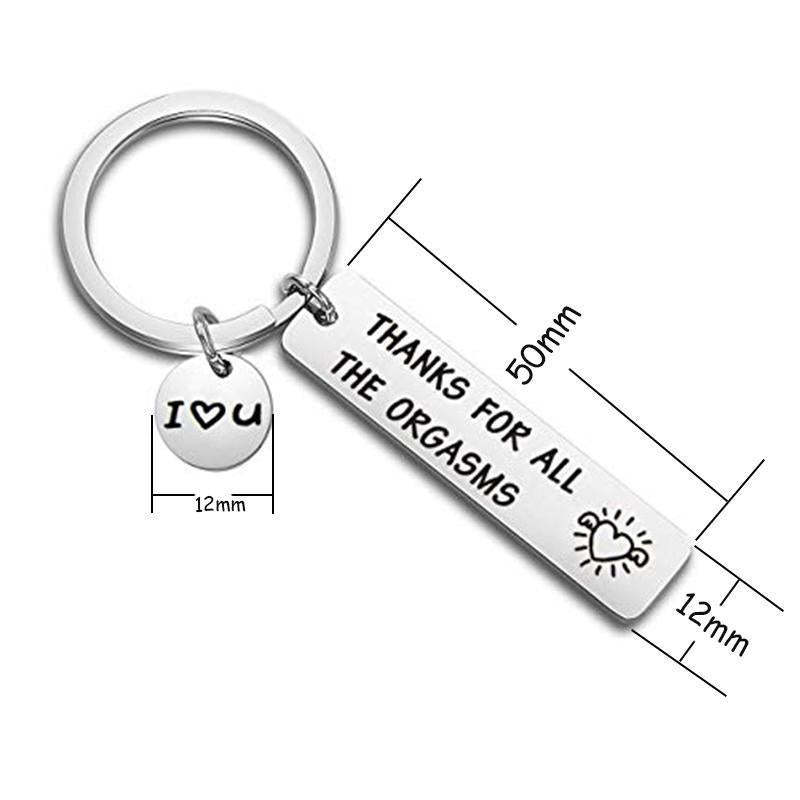 Mother's Day Day Gift Funny keychain for couples - Perfect Gift-Engravingift