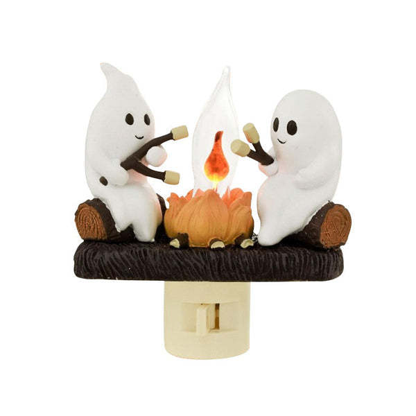 Halloween LED Flame Lamp with Realistic Flickering Campfire Effect