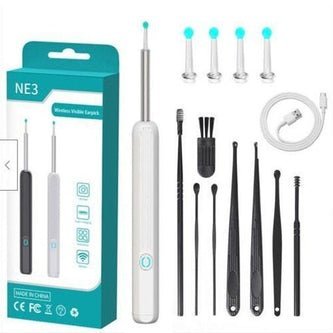 Wireless Earwax Remover Otoscope Tool - Ear Wax Removal Tool with Came