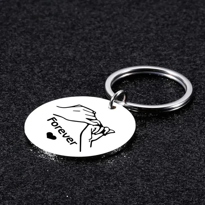 Bestie Friendship Forever Keychain Gift For Sister