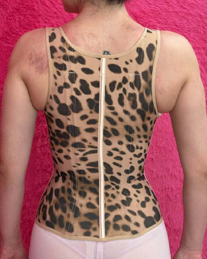 Waist Trainer for Women Body Shaper Corset Vest Tank Top with Steel Bones